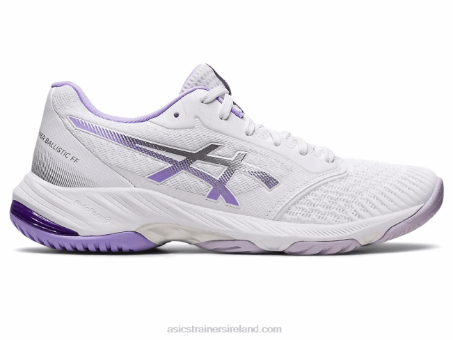 Netburner Ballistic FF 3 White/Digital Violet Asics XXPD2580