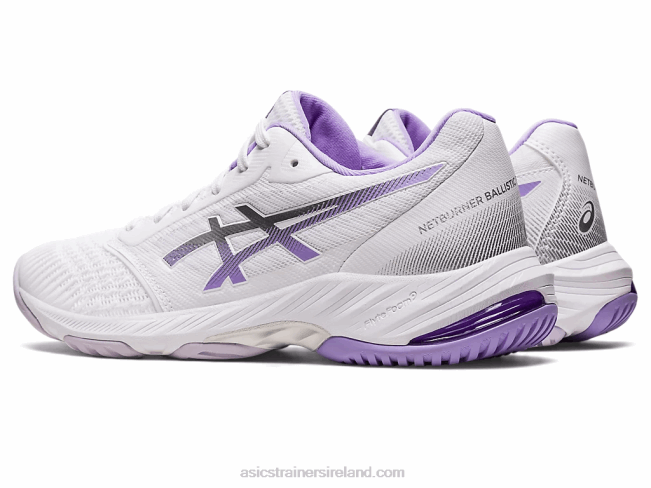 Netburner Ballistic FF 3 White/Digital Violet Asics XXPD2580