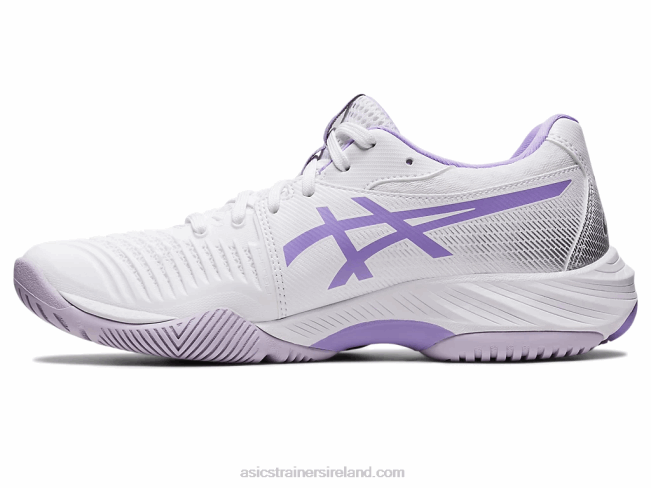 Netburner Ballistic FF 3 White/Digital Violet Asics XXPD2580