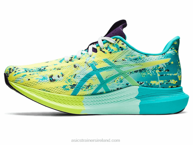 Noosa Tri 14 Safety Yellow/Soothing Sea Asics XXPD3118