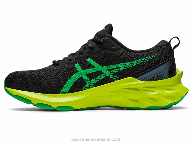 Novablast 2 Grade School Black/Lime Zest Asics XXPD4309