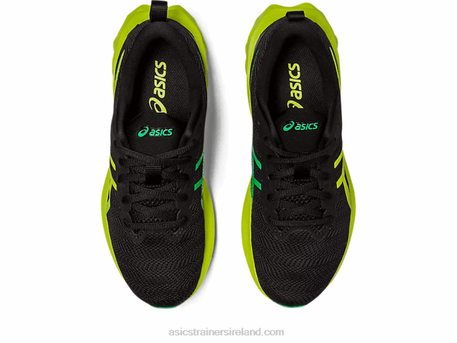 Novablast 2 Grade School Black/Lime Zest Asics XXPD4309