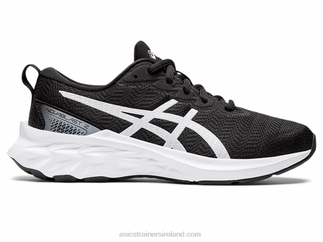 Novablast 2 Grade School Black/White Asics XXPD4473