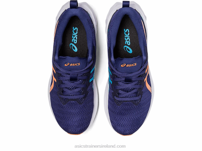 Novablast 2 Grade School Indigo Blue/Sun Peach Asics XXPD4277