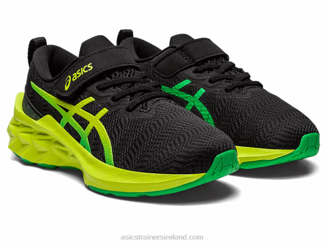 Novablast 2 Pre-School Black/Lime Zest Asics XXPD4224