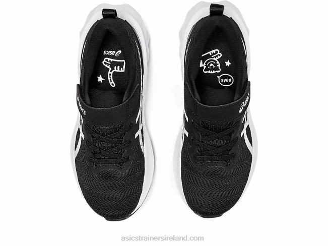 Novablast 2 Pre-School Black/White Asics XXPD4417