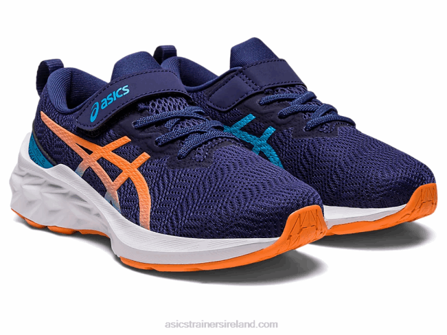 Novablast 2 Pre-School Indigo Blue/Sun Peach Asics XXPD4283