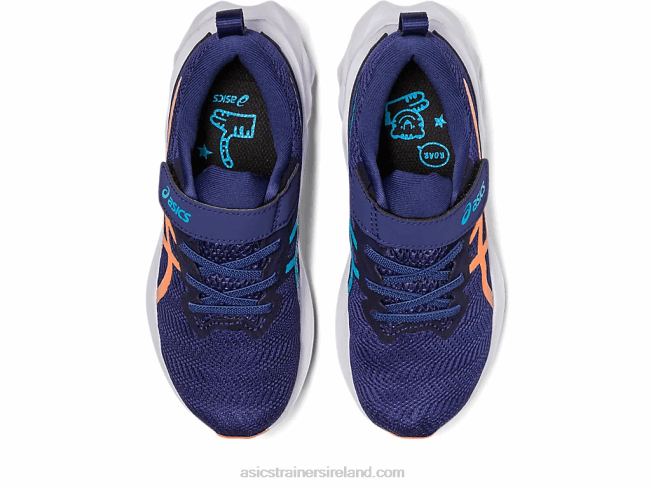 Novablast 2 Pre-School Indigo Blue/Sun Peach Asics XXPD4283