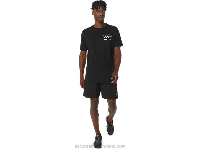 Orc Luminous Small Logo Ss Tee Performance Black Asics XXPD800