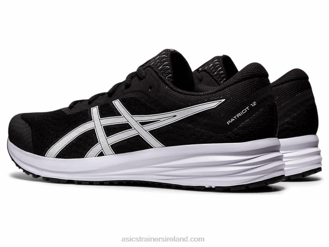 Patriot 12 Black/White Asics XXPD1865