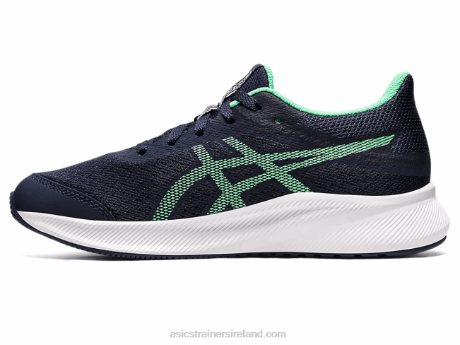 Patriot 13 Grade School Midnight/New Leaf Asics XXPD4439