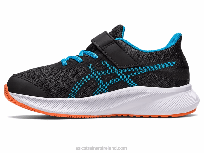 Patriot 13 Pre-School Black/Island Blue Asics XXPD4308