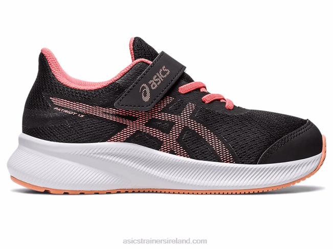 Patriot 13 Pre-School Black/Papaya Asics XXPD4305