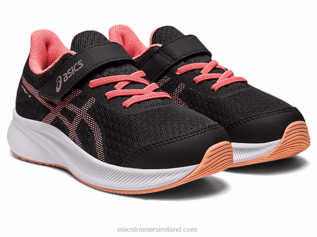 Patriot 13 Pre-School Black/Papaya Asics XXPD4305