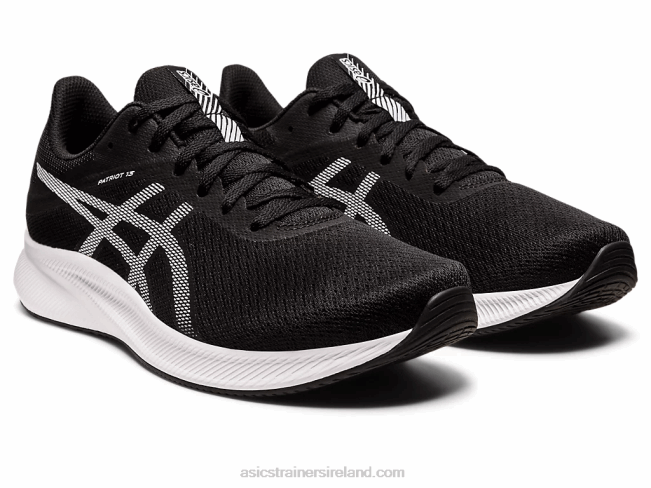 Patriot 13 Wide Black/White Asics XXPD1247