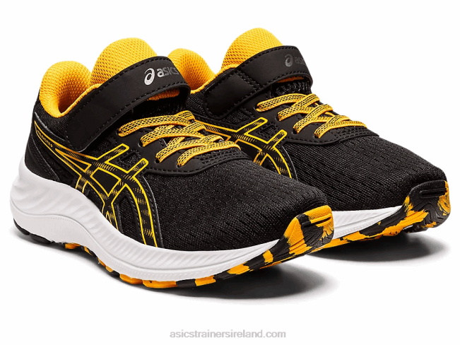 Pre Excite 9 Pre-School Black/Amber Asics XXPD4344