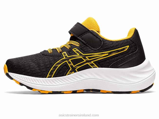 Pre Excite 9 Pre-School Black/Amber Asics XXPD4344