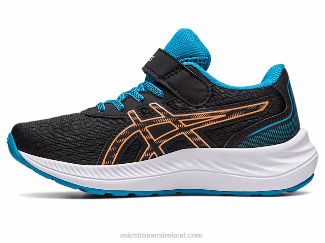 Pre Excite 9 Pre-School Black/Sun Peach Asics XXPD4280