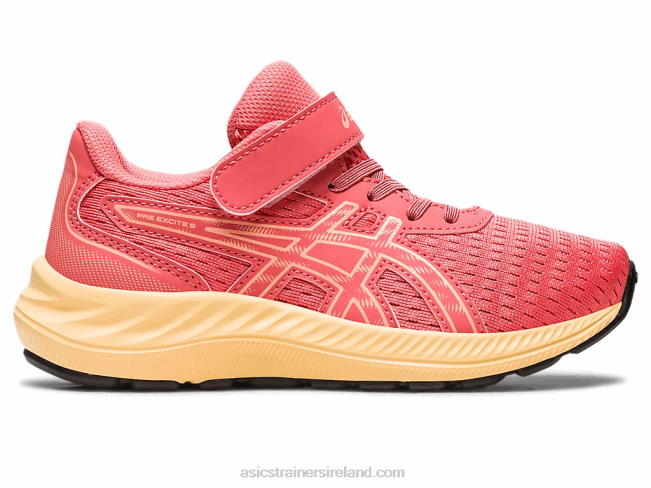 Pre Excite 9 Pre-School Papaya/Summer Dune Asics XXPD4284