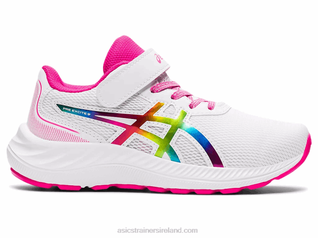 Pre Excite 9 Pre-School White/Pink Glo Asics XXPD4465