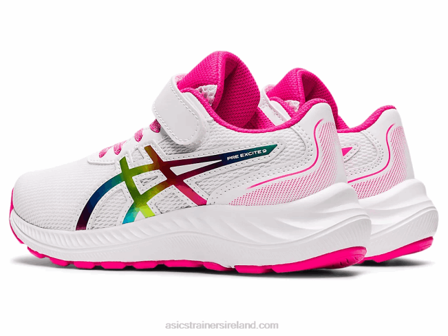 Pre Excite 9 Pre-School White/Pink Glo Asics XXPD4465