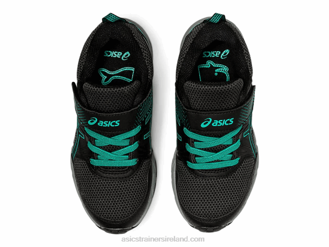 Pre Venture 8 Pre-School Black/Baltic Jewel Asics XXPD4497