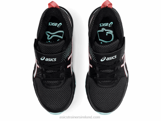 Pre Venture 8 Pre-School Black/Clear Blue Asics XXPD4501