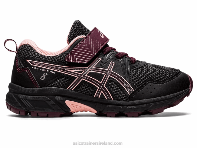 Pre Venture 8 Pre-School Black/Deep Mars Asics XXPD4379