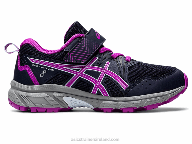 Pre Venture 8 Pre-School Midnight/Orchid Asics XXPD4375