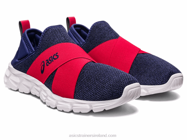 Quantum Lyte Slip-On Indigo Blue/Speed Red Asics XXPD1237