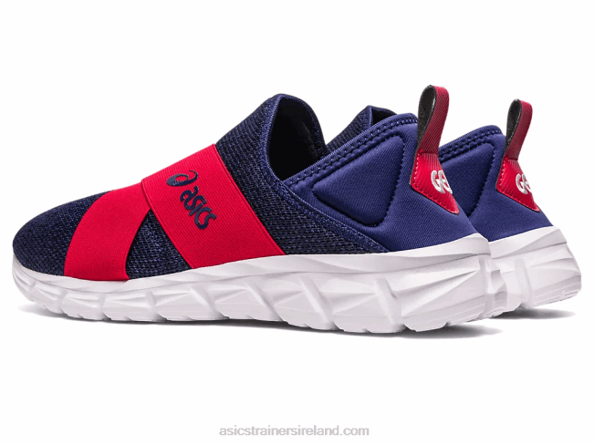 Quantum Lyte Slip-On Indigo Blue/Speed Red Asics XXPD1237