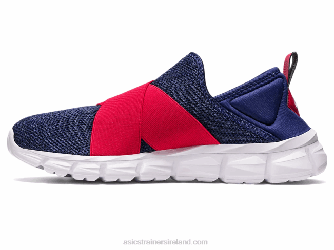 Quantum Lyte Slip-On Indigo Blue/Speed Red Asics XXPD1237