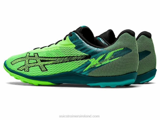 Resurgence Xc Green Gecko/Black Asics XXPD681