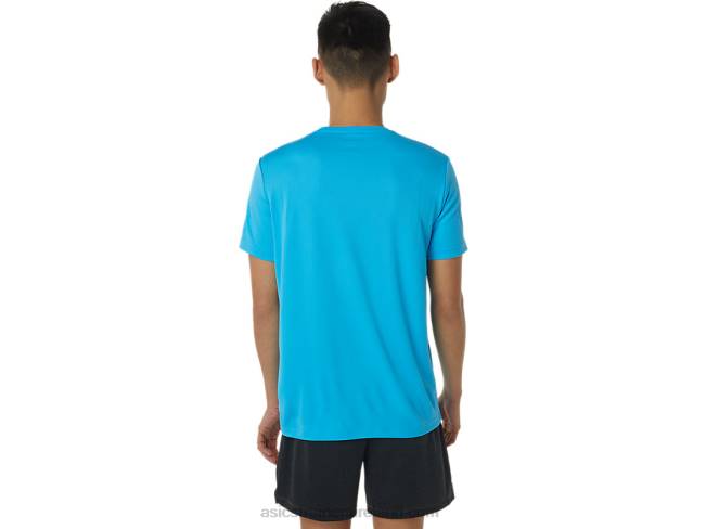 Shoe Graphic Short Sleeve Tee Digital Aqua Asics XXPD1376