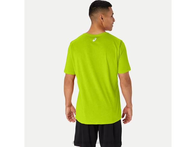 Short Sleeve Property Of Sports Tee Lime Zest Asics XXPD14