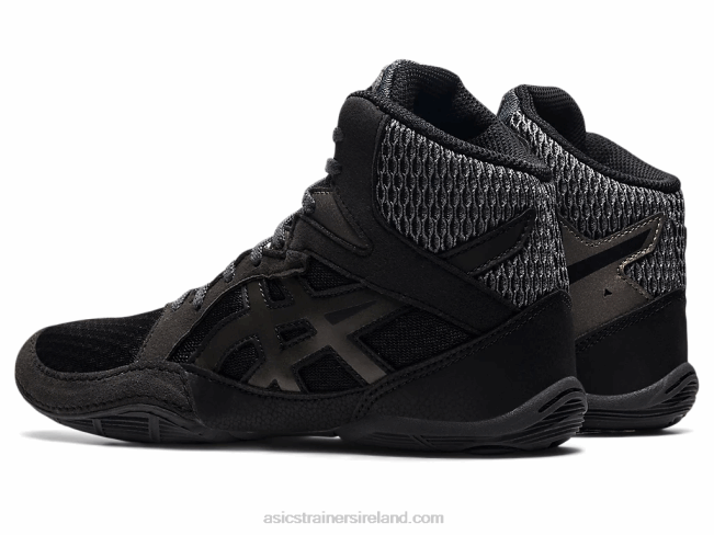 Snapdown 3 Grade School Black/Gunmetal Asics XXPD4515