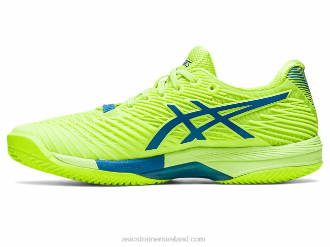 Solution Speed FF 2 Clay Hazard Green/Reborn Blue Asics XXPD2179