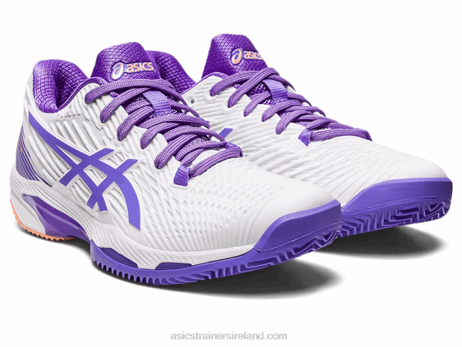 Solution Speed FF 2 Clay White/Amethyst Asics XXPD2551