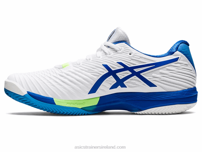 Solution Speed FF 2 Clay White/Tuna Blue Asics XXPD923