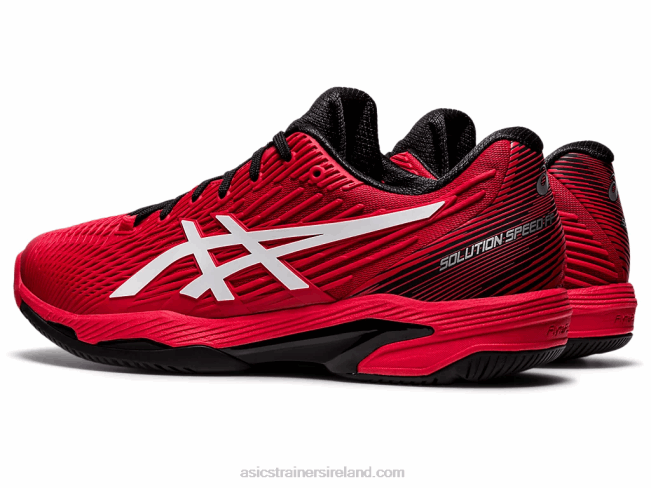 Solution Speed FF 2 Electric Red/White Asics XXPD1660