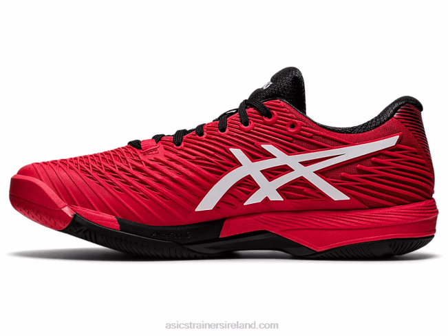 Solution Speed FF 2 Electric Red/White Asics XXPD1660