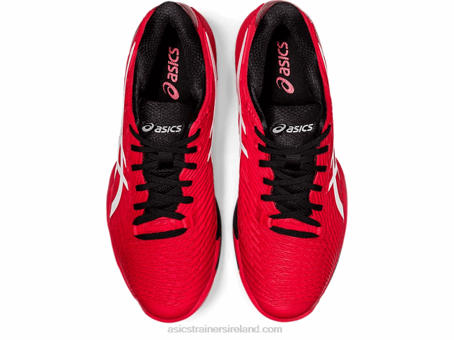 Solution Speed FF 2 Electric Red/White Asics XXPD1660