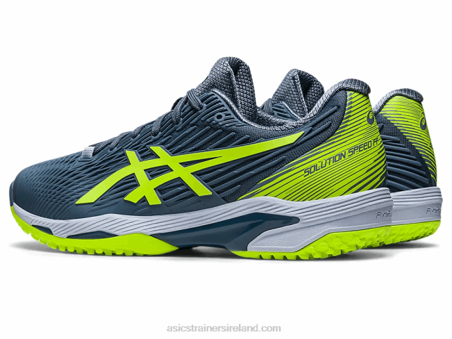 Solution Speed FF 2 Oc Steel Blue/Hazard Green Asics XXPD562