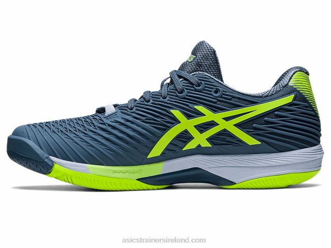 Solution Speed FF 2 Steel Blue/Hazard Green Asics XXPD345