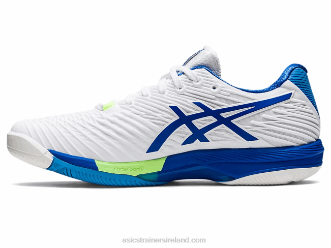 Solution Speed FF 2 White/Tuna Blue Asics XXPD1002