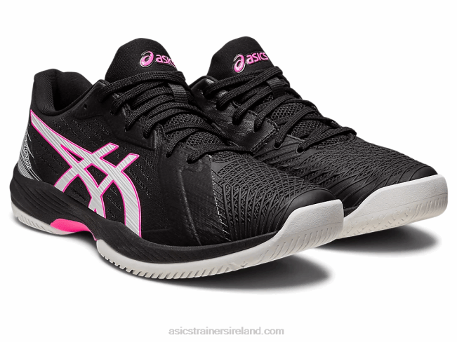 Solution Swift FF Black/Hot Pink Asics XXPD513