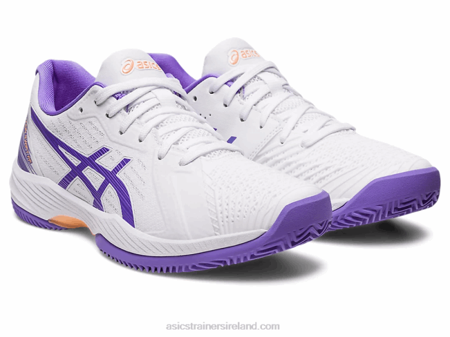 Solution Swift FF Clay White/Amethyst Asics XXPD2569