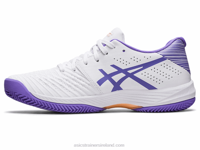 Solution Swift FF Clay White/Amethyst Asics XXPD2569