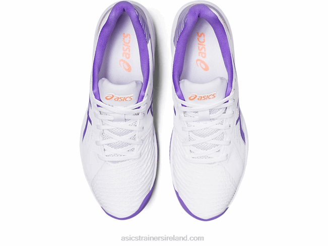 Solution Swift FF Clay White/Amethyst Asics XXPD2569