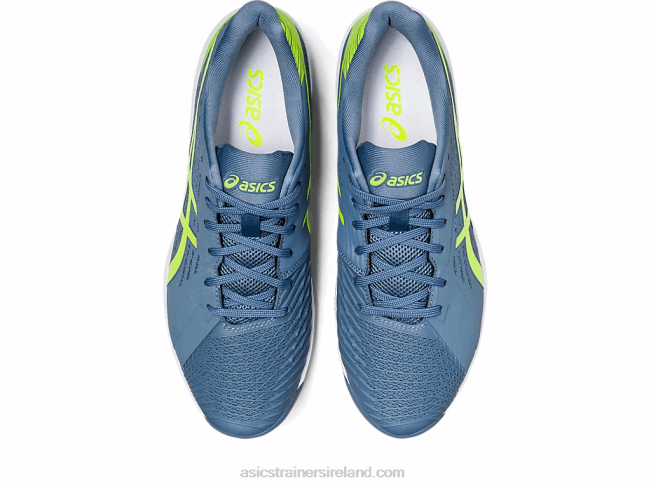 Solution Swift FF Steel Blue/Hazard Green Asics XXPD477